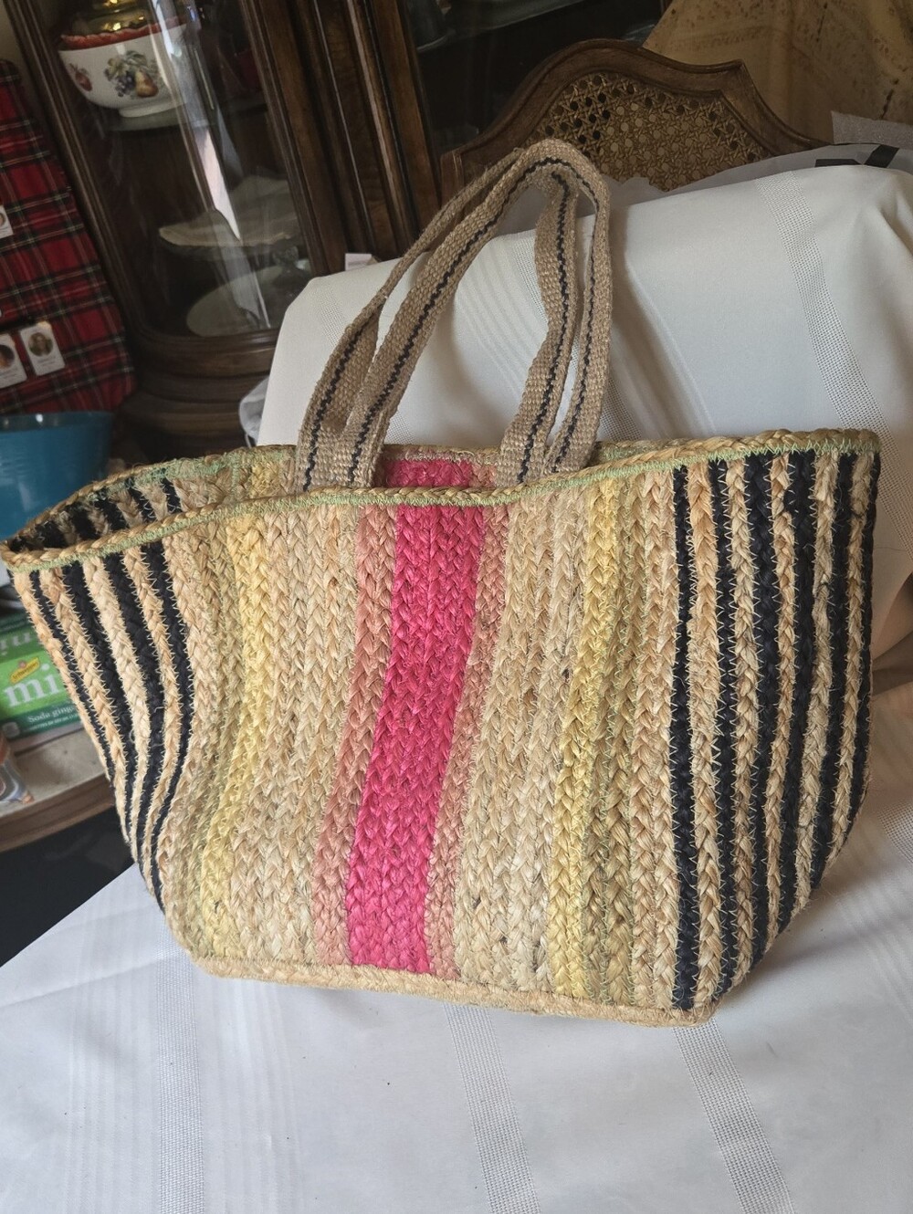 NEW Made In India Large Open Tote